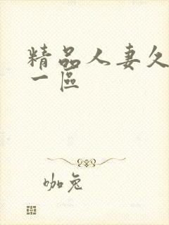 精品人妻久久久一区