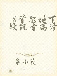 《首尔地下》在线观看高清