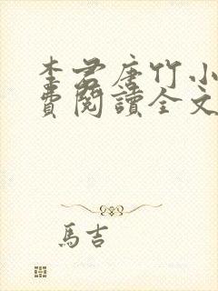 李君唐竹小说免费阅读全文无弹窗