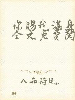 你赐我满身风雨全文免费阅读