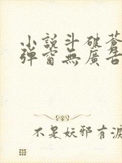 小说斗破苍穹无弹窗无广告