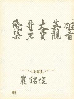 飞哥大英雄40集免费观看