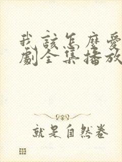 我该怎么爱你短剧全集播放封面