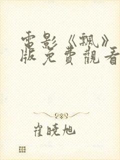 电影《飘》国语版免费观看