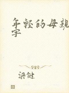 年轻的母亲2中字