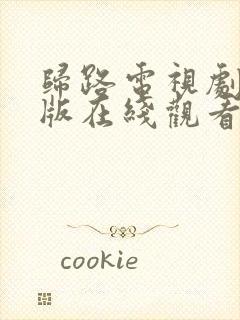 归路电视剧免费版在线观看全集归路更新