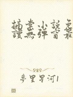 摘棠小说免费阅读无弹窗最新章节