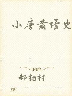 小唐黄倩史