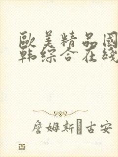 欧美精品国产日韩综合在线