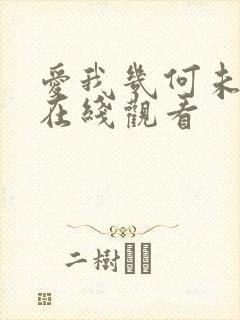 爱我几何未删减在线观看