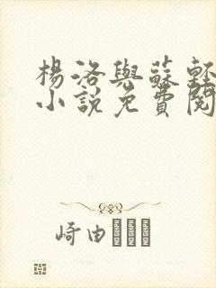 杨洛与苏轻眉的小说免费阅读全文