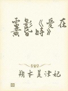 电影《爱在日落黄昏时》