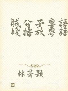 贼公子粤语版在线播放粤语