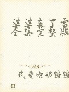 婆婆来了电视剧全集完整版免费观看封面