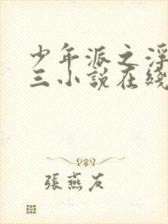 少年派之浮乱高三小说在线阅读免费封面