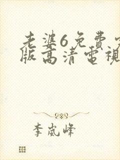 老婆6免费完整版高清电视剧