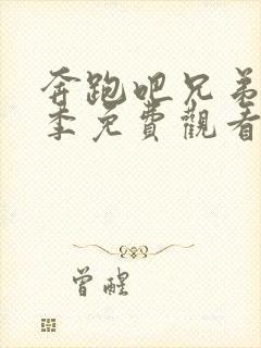 奔跑吧兄弟十三季免费观看季封面