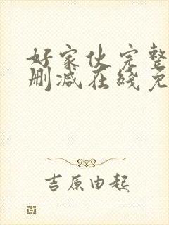 好家伙完整版未删减在线免费观看