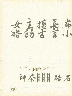 女主擅长布局谋略的古言小说