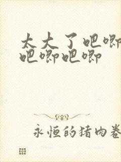 太大了吧唧吧唧吧唧吧唧封面