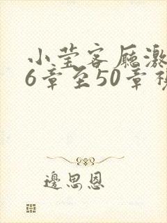 小莹客厅激情46章至50章视