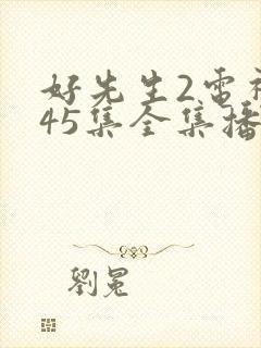 好先生2电视剧45集全集播放封面