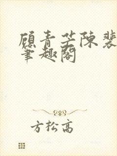 顾青芒陈裴全文笔趣阁封面