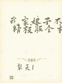 我家娘子不对劲 精校版全本txt