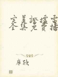 完美证据电视剧全集免费播放