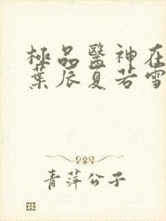 极品医神在都市叶辰夏若雪最新章节