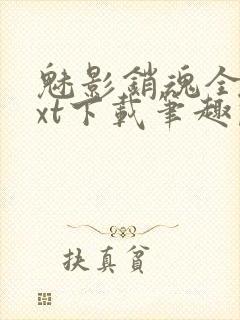 魅影销魂全文txt下载笔趣阁