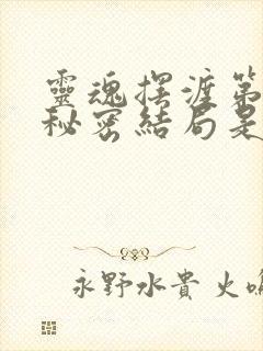 灵魂摆渡第二季秘密结局是什么意思封面