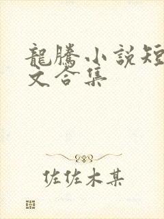 龙腾小说短篇辣文合集封面