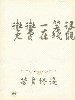 微微一笑很倾城免费在线观看完整版