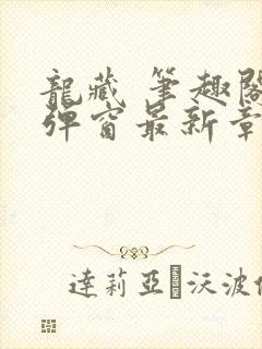 龙藏 笔趣阁无弹窗最新章节