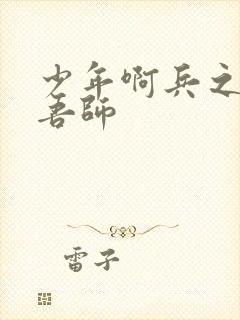 少年啊兵之吾爱吾师封面