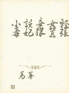 小说弃女轻狂:毒妃狠嚣张