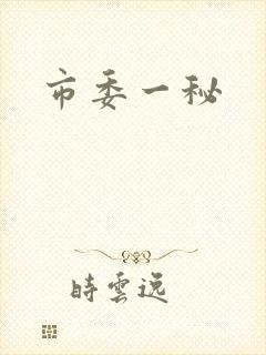 市委一秘封面