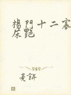 杨门十二寡妇肉床艳
