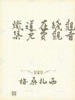 炽道在线观看全集免费观看高清封面