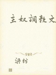 主奴调教文sm封面