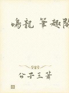 鸣龙 笔趣阁封面