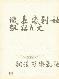 机长脔到她哭h粗话h文