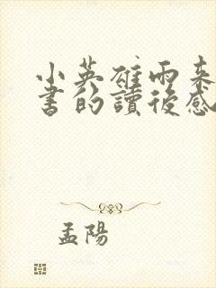 小英雄雨来整本书的读后感400字