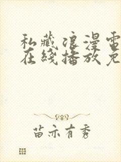 私藏浪漫电视剧在线播放免费观看