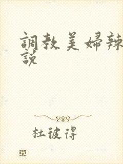 调教美妇辣文小说