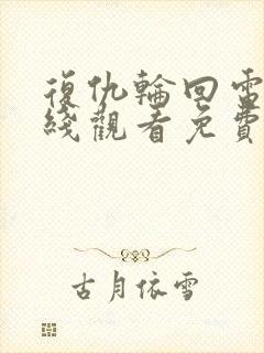 复仇轮回电影在线观看免费完整版封面