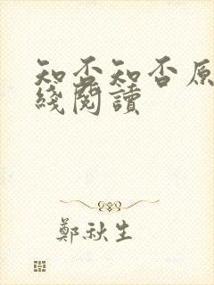 知否知否原著在线阅读