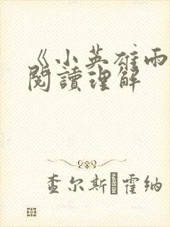 《小英雄雨来》阅读理解