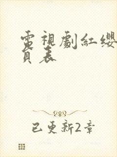 电视剧红缨枪演员表